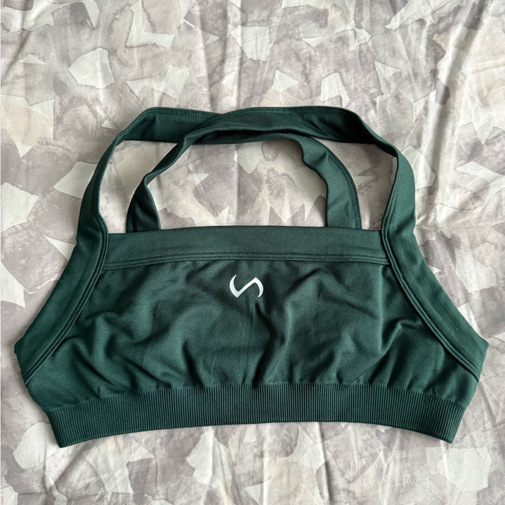 Forest Green Sports Bra